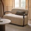 Atkin and Thyme Aviator Loveseat in Cotton Rug In Cotton Rug