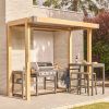 Atkin and Thyme Savannah BBQ Pergola Add On 1.5 M  x 3 M With Savannah Kitchen (sold separately)