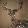 Atkin and Thyme Black Wire Stag 55cm Detail 