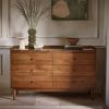 Atkin and Thyme Brera Large Chest Of Drawers Front Angle