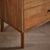 Atkin and Thyme Brera Large Chest Of Drawers Leg Detail
