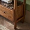 Brera Marble Wide Shelving Unit