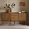 Atkin and Thyme Byron Sideboard in Muted Oak Closed