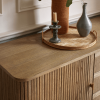 Atkin and Thyme Byron Sideboard in Muted Oak Top Detail