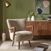 Calvin Armchair in Cotton Rug