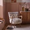 Calvin Armchair in Moroccan Printed Cotton