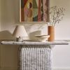 Capri Console Table Marble Finish