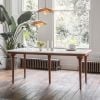 Atkin and Thyme Cone Marble Dining Table 