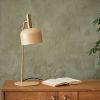 Atkin and Thyme Emma Table Lamp in Latte Adjustable Head