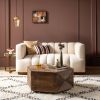 Atkin and Thyme Emperor Marble Coffee Table in Styled Living Room