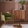 Flute Marble Drinks Cabinet
