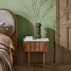 Flute Marble Bedside Drawer
