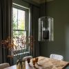 Atkin and Thyme Hampstead 3-Light Glass Pendant Light