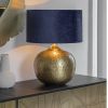 Atkin & Thyme Harriet Table Lamp With Blue Shade
