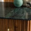 Atkin and Thyme Jude Fluted Green Marble Desk Top