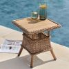 Karla Rattan Side Table