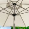 Lauren 4 Seat Dining Set with Parasol 