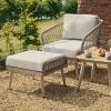 Atkin and Thyme Lauren 5 Piece Duo Set Chair and Footstool