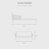 Atkin and Thyme Lauren Day Bed Dimensions 