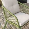 Atkin and Thyme Lauren 2 Seat Bistro Set Chair Cushions