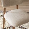 Atkin and Thyme Layla Dining Chair in Natural Linen Close Up