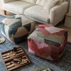 Atkin and Thyme Lagos Pouffe Floor Cushion 