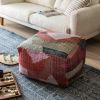 Atkin and Thyme Lagos Pouffe Floor Cushion 