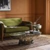 Lucy Coffee Table Green Marble Finish