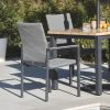 Atkin and Thyme Paola 4 Seat Dining Set Chair Back