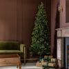 Atkin and Thyme Contemporary Pre-lit Slim Christmas Tree - 7.5ft Tall