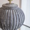 Atkin and Thyme Pumpkin Table Lamp Base Close Up