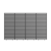 Atkin and Thyme Savannah Pergola 4M Fixed Slatted Side Wall 