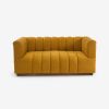 Atkin and Thyme Sloane Mustard Sofa Front View