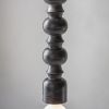 Atkin and Thyme Spindle Pendant Light Black Close Up 