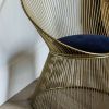 Atkin and Thyme St Germain Brass Occasional Chair