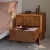 Atkin and Thyme Umi Bedside Table Draw Open