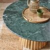 Westbourne Forest Green Marble Coffee Table Top