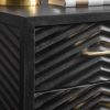 Fandango Bedside Drawers - Black