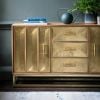 Pascali Brass Sideboard