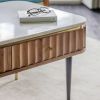 Flute Marble Coffee Table 