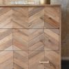 Chevron Chest of Drawers - Natural