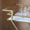 Fontaine Marble Drinks Trolley