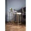 Gatsby Marble Nesting Side Tables