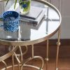 Chiswick Glass Top Nesting Side Tables