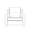 Hampton Armchair - Made To Order 
