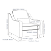 Hampton Armchair - Made To Order 