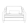 Atkin and Thyme Hampton Loveseat Line