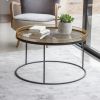 Doris Coffee Table Brass