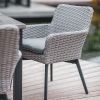 Freya 4 Seat Dining Set with Parasol