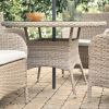 Atkin and Thyme Grace Weave 4 Seat Dining Set